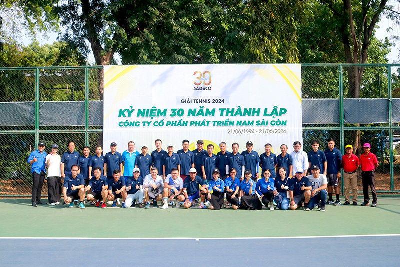 Giải Tennis kỷ niệm 30 năm thành lập Công ty Cổ phần Phát triển Nam Sài Gòn