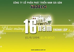 SADECO - 16 năm vươn lên tầm cao mới