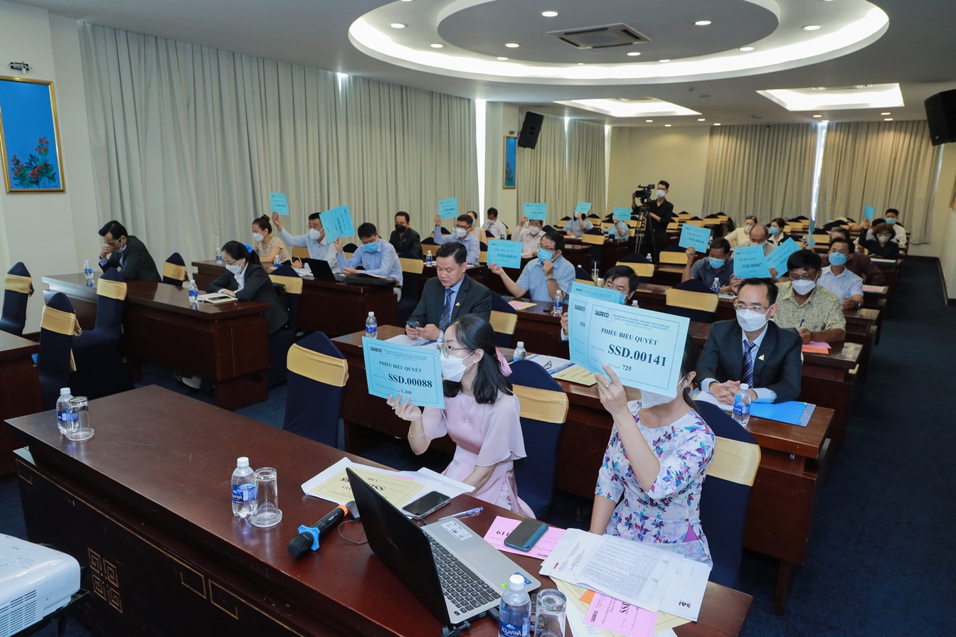 SADECO tổ chức thành công phiên họp Đai hội đồng Cổ đông thường niên năm 2022