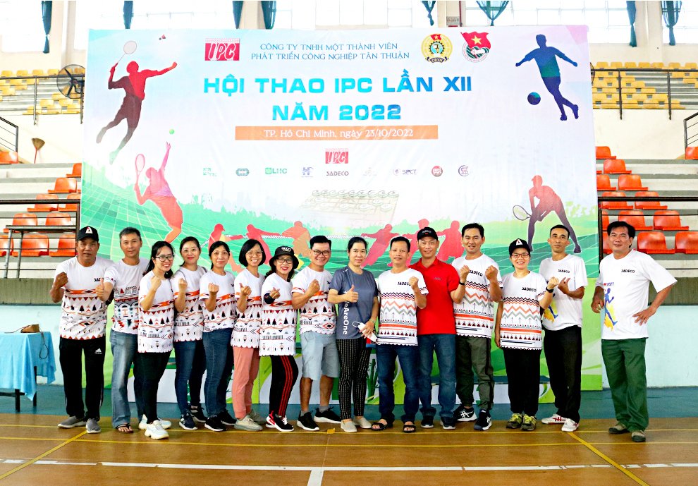 Chuỗi sự kiện hội thao chào mừng kỷ niệm 33 năm  thành lập Công ty TNHH MTV Phát triển Công nghiệp Tân Thuận