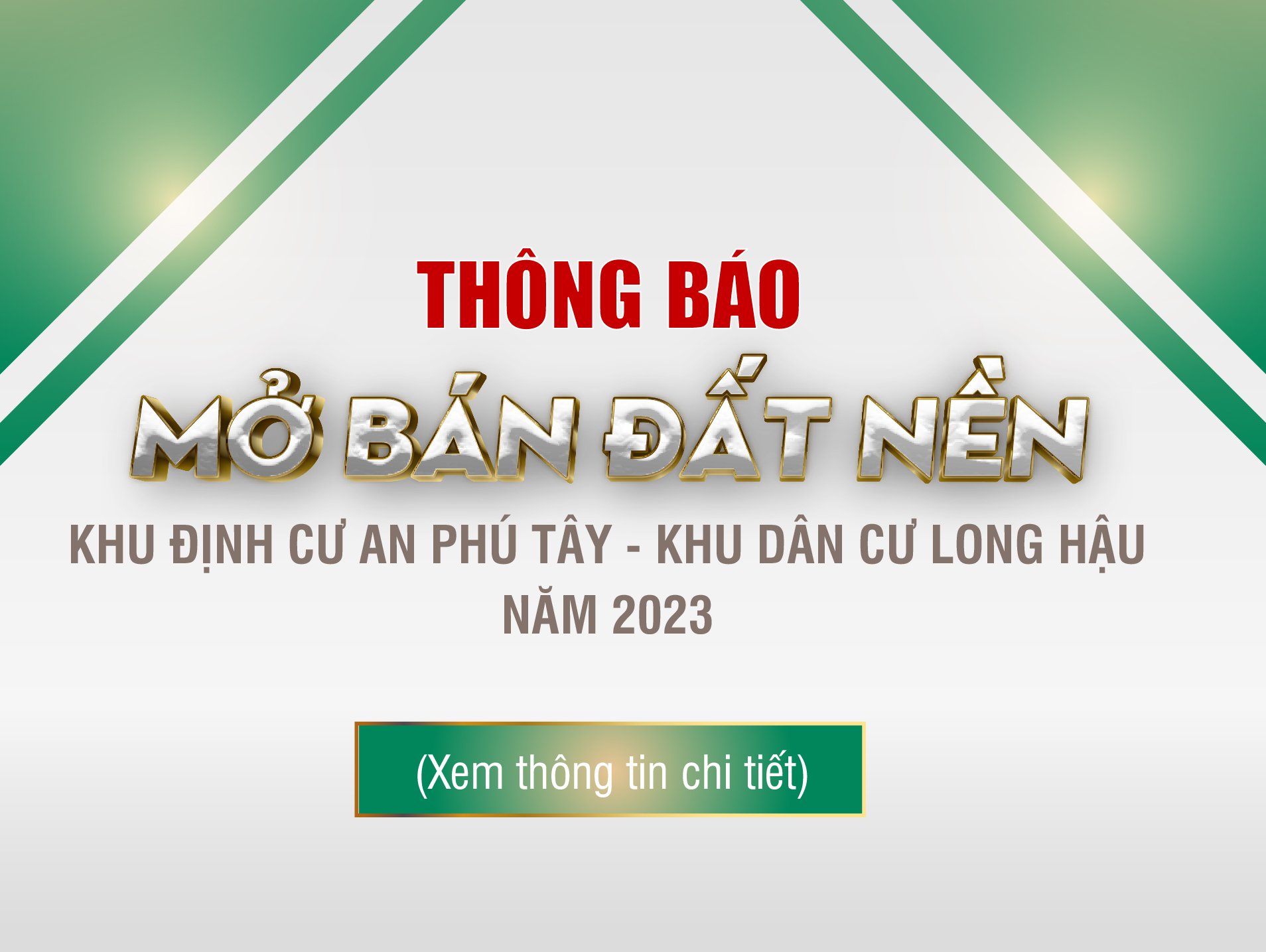 Thư ngỏ gửi đến Quý Khách Hàng về thông tin các sản phẩm mở bán năm 2023