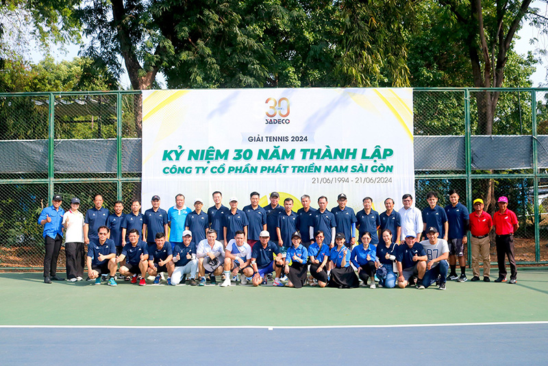 Giải Tennis kỷ niệm 30 năm thành lập Công ty CP Phát triển Nam Sài Gòn