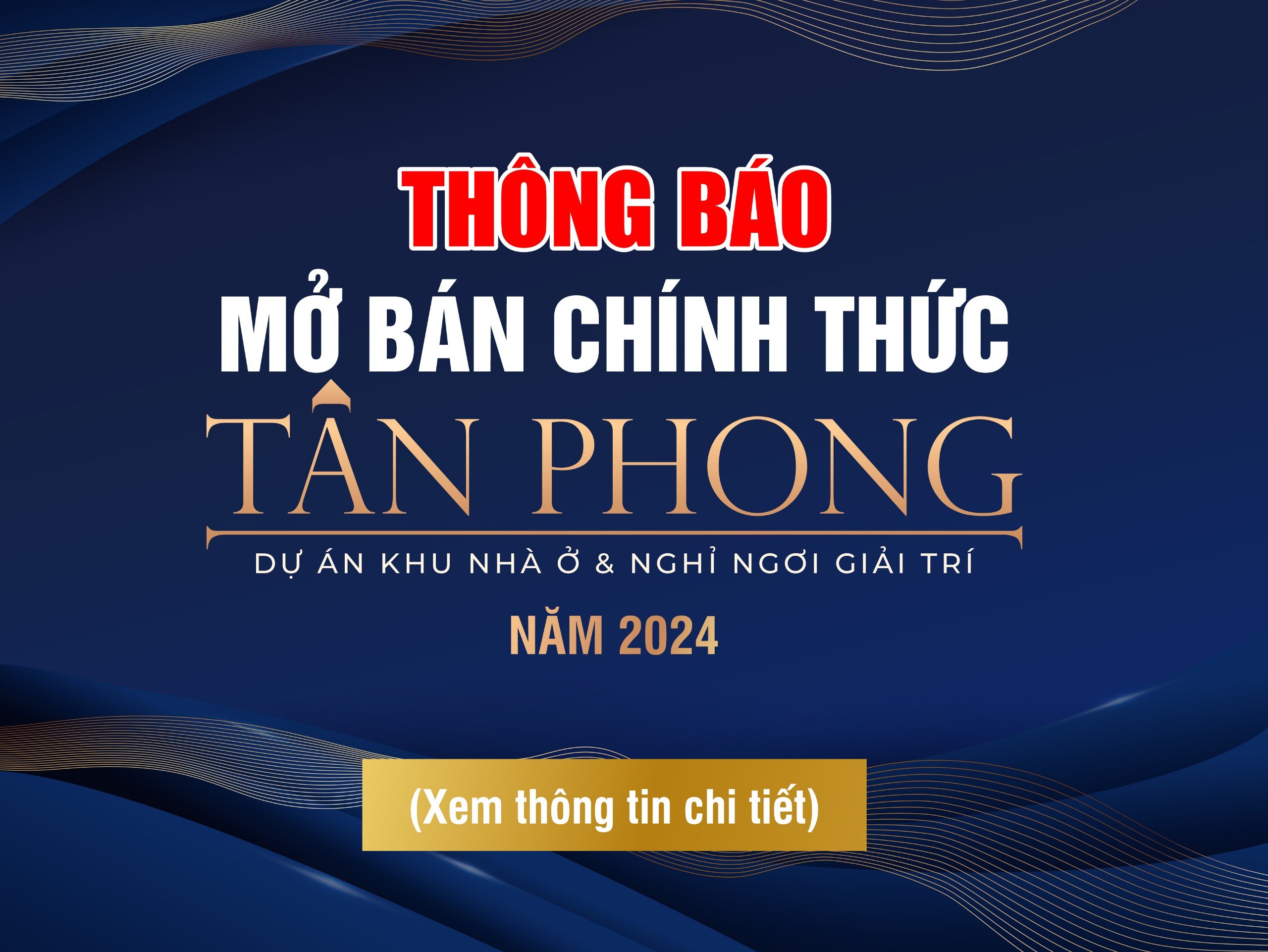 Thư ngỏ gửi đến Quý khách hàng về thông tin 02 sản phẩm mở bán tại dự án Khu nhà ở và Nghỉ ngơi giải trí (giai đoạn 1) năm 2024