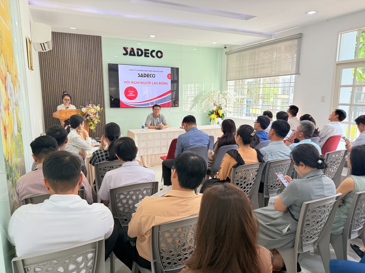 SADECO tổ chức Hội nghị người lao động năm 2025