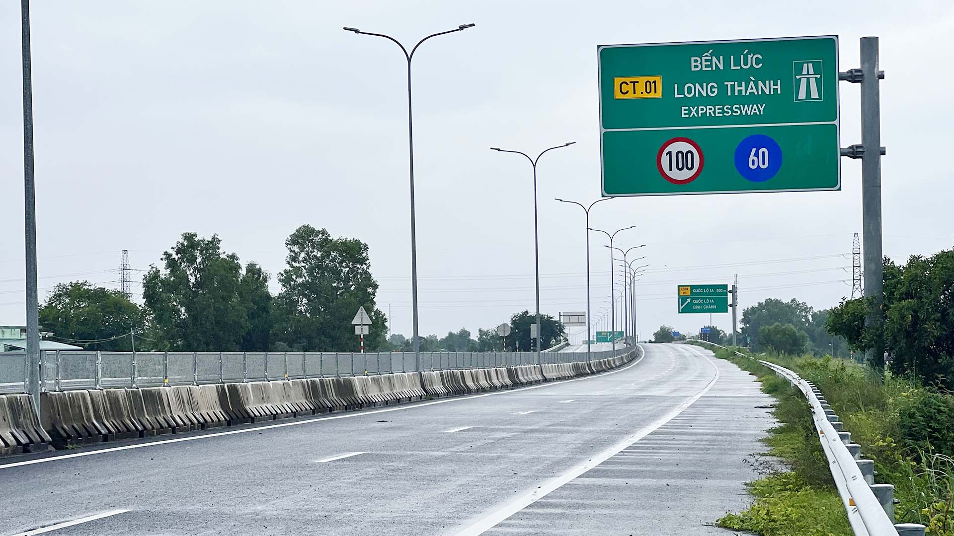 Thêm 18km cao tốc Bến Lức-Long Thành đưa vào khai thác từ ngày 28-4